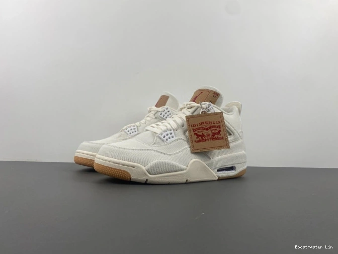 Bmlin shoes Levi's 'White' Air AO2571-100 4 Jordan x 0723